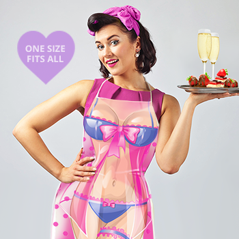 Say O Yes Apron—spark romance and fun in the kitchen